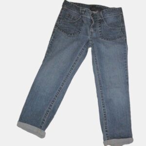 CALVIN Klein Blue Jean Capri Pants Size 2